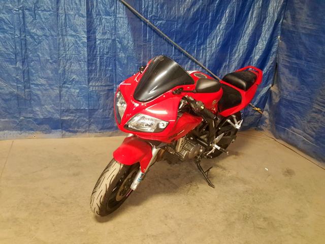 JS1VP53A962101015 - 2006 SUZUKI SV650 RED photo 2