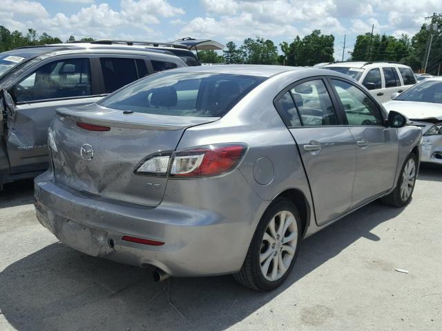 JM1BL1S5XA1171820 - 2010 MAZDA 3 S SILVER photo 4