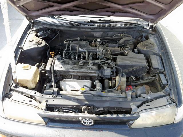 1NXBB02E9TZ486327 - 1996 TOYOTA COROLLA DX BLACK photo 7