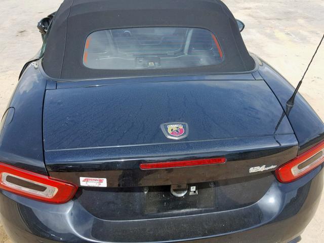 JC1NFAEK5H0124441 - 2017 FIAT 124 SPIDER BLACK photo 6