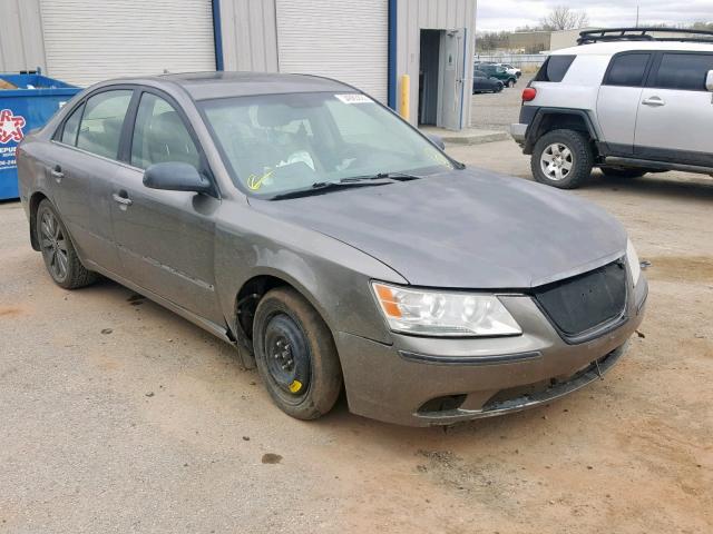 5NPEU46F59H513435 - 2009 HYUNDAI SONATA SE GRAY photo 1