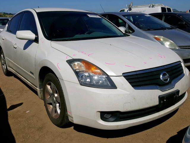 1N4CL21E87C238350 - 2007 NISSAN ALTIMA HYB WHITE photo 1