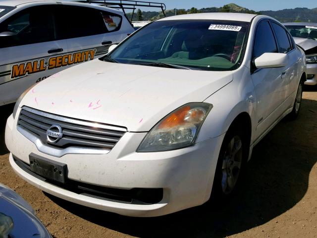 1N4CL21E87C238350 - 2007 NISSAN ALTIMA HYB WHITE photo 2