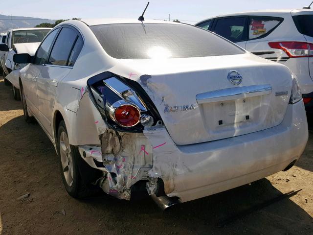 1N4CL21E87C238350 - 2007 NISSAN ALTIMA HYB WHITE photo 3