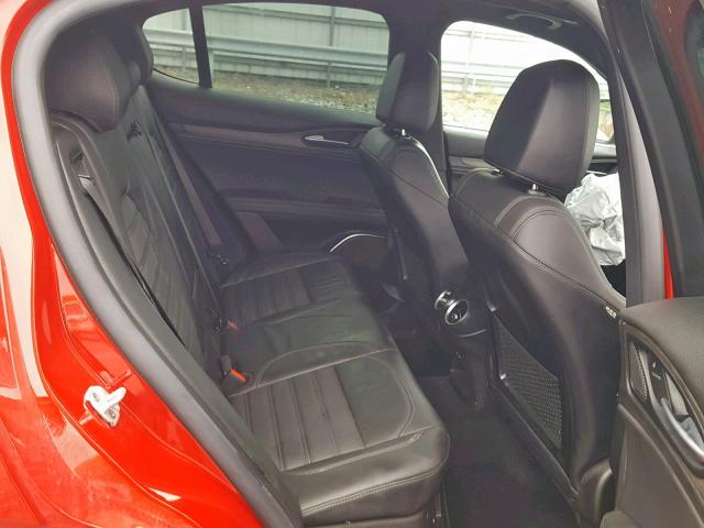 ZASFAKNN4J7B78873 - 2018 ALFA ROMEO STELVIO TI RED photo 6