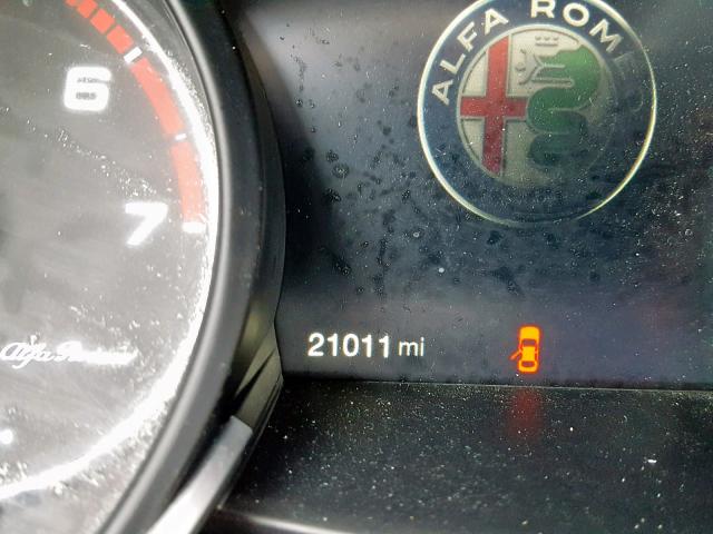 ZASFAKNN4J7B78873 - 2018 ALFA ROMEO STELVIO TI RED photo 8