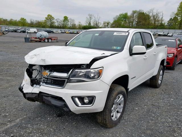1GCGTCENXJ1182510 - 2018 CHEVROLET COLORADO L WHITE photo 2