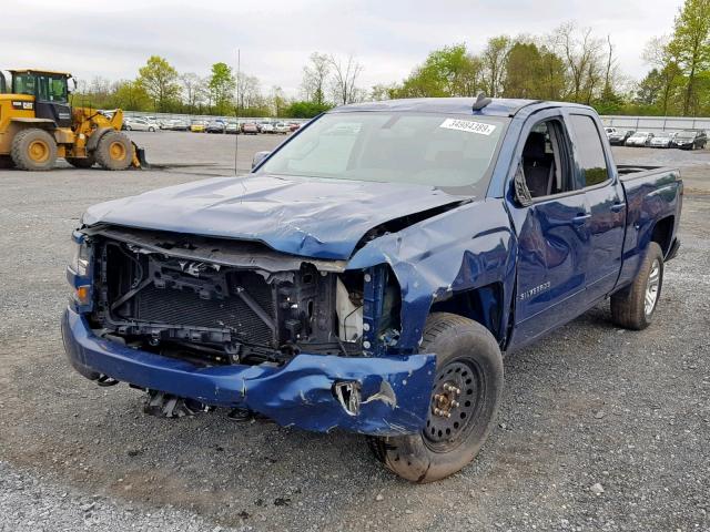 1GCVKREC4GZ425055 - 2016 CHEVROLET SILVERADO BLUE photo 2