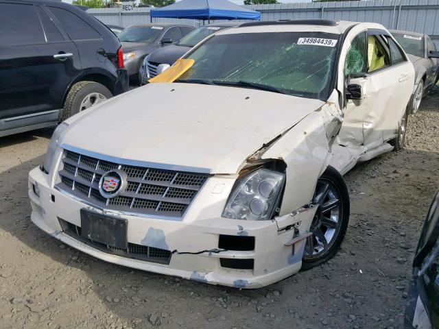 1G6DC67A950200475 - 2005 CADILLAC STS WHITE photo 2