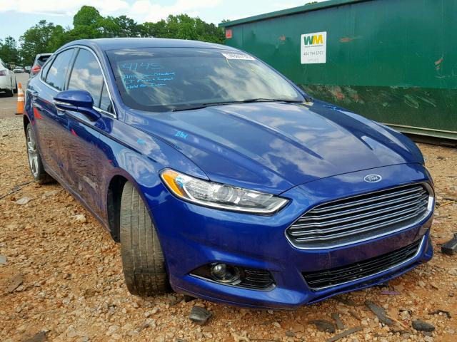 3FA6P0K96GR120967 - 2016 FORD FUSION TIT BLUE photo 1