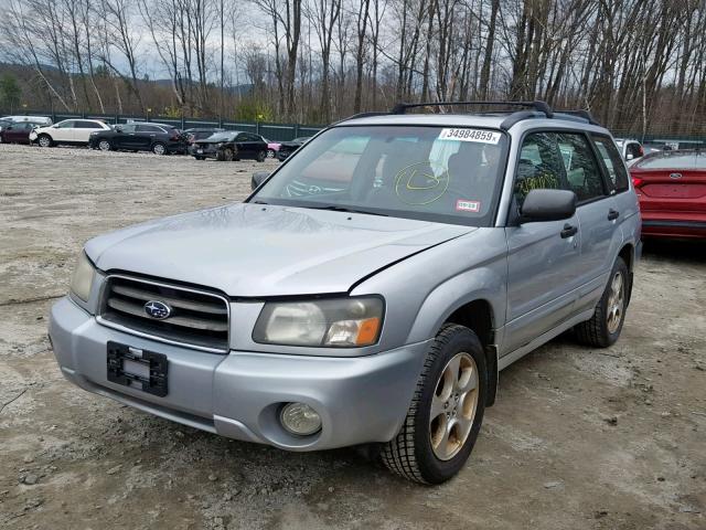 JF1SG656X3H749730 - 2003 SUBARU FORESTER 2 SILVER photo 2