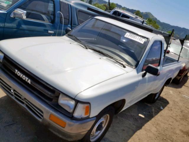 JT4RN81A1M0076122 - 1991 TOYOTA PICKUP 1/2 WHITE photo 2