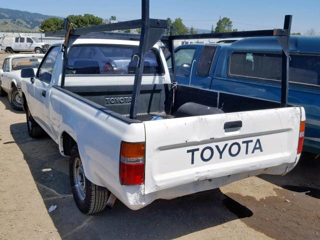 JT4RN81A1M0076122 - 1991 TOYOTA PICKUP 1/2 WHITE photo 3