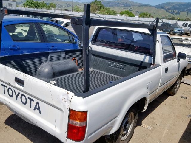 JT4RN81A1M0076122 - 1991 TOYOTA PICKUP 1/2 WHITE photo 4