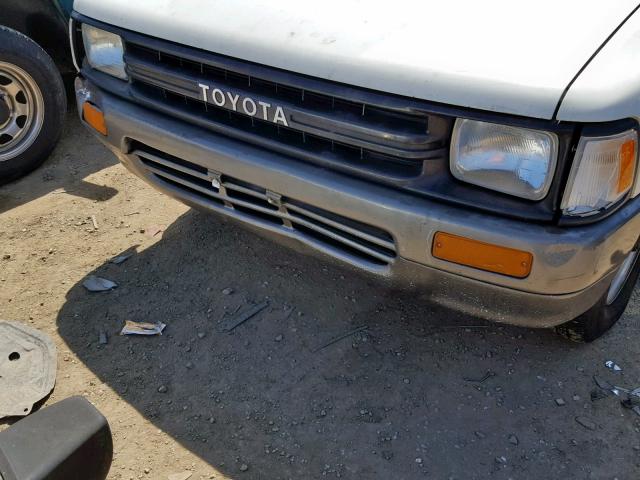 JT4RN81A1M0076122 - 1991 TOYOTA PICKUP 1/2 WHITE photo 9