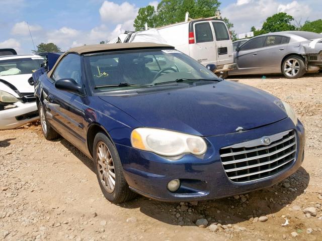 1C3EL55R96N154465 - 2006 CHRYSLER SEBRING TO BLUE photo 1