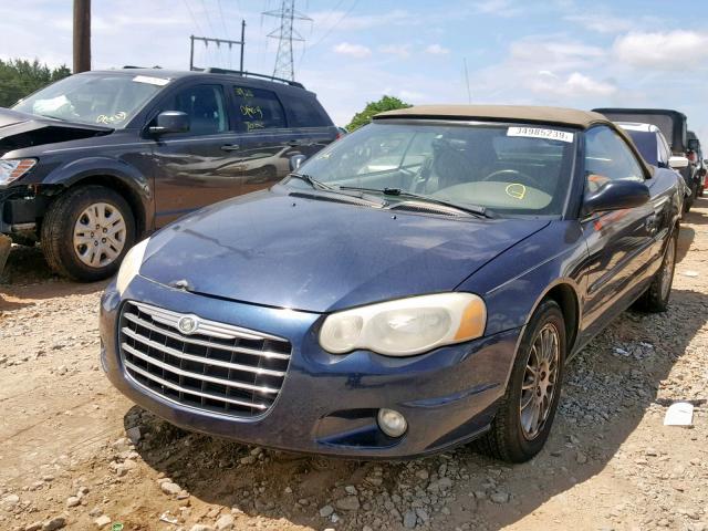 1C3EL55R96N154465 - 2006 CHRYSLER SEBRING TO BLUE photo 2