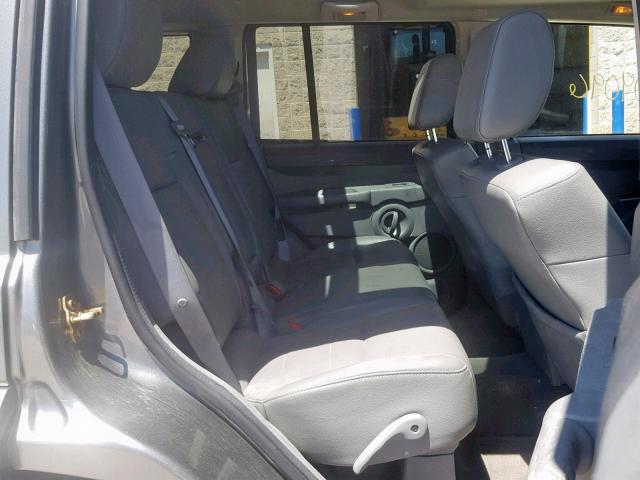 1J8HG48P27C627016 - 2007 JEEP COMMANDER GRAY photo 6