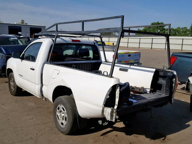 5TENX22N96Z192954 - 2006 TOYOTA TACOMA WHITE photo 3