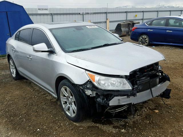 1G4GC5EG0AF179529 - 2010 BUICK LACROSSE C SILVER photo 1