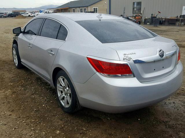 1G4GC5EG0AF179529 - 2010 BUICK LACROSSE C SILVER photo 3