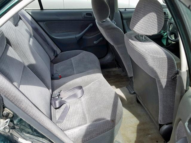 2HGEJ6616XH906988 - 1999 HONDA CIVIC BASE GREEN photo 6