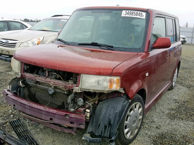 JTLKT324864071762 - 2006 TOYOTA SCION XB 红色 照片 2