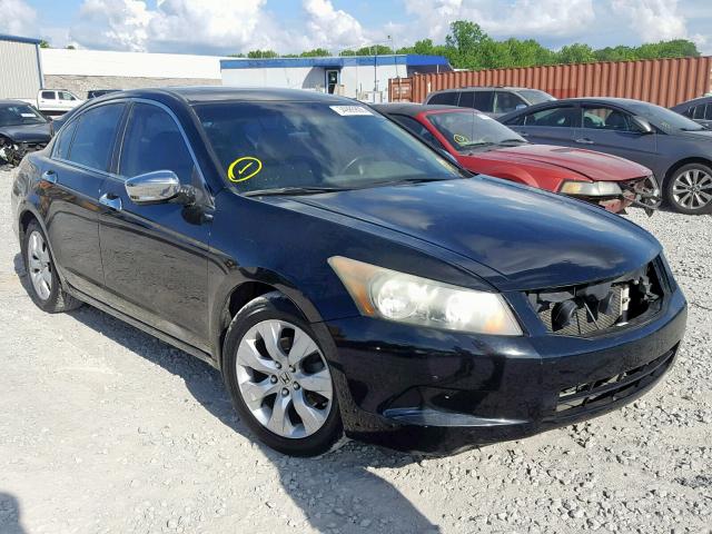 1HGCP26829A092299 - 2009 HONDA ACCORD EXL BLACK photo 1