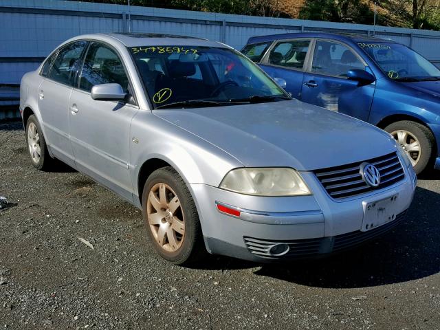 WVWRH63B02P183622 - 2002 VOLKSWAGEN PASSAT GLX SILVER photo 1