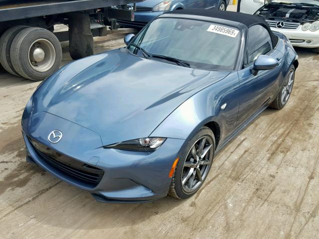 JM1NDAD7XG0102214 - 2016 MAZDA MX-5 MIATA BLUE photo 2