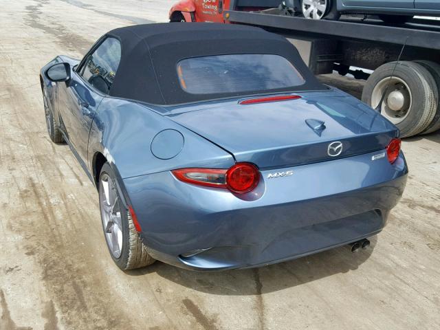 JM1NDAD7XG0102214 - 2016 MAZDA MX-5 MIATA BLUE photo 3