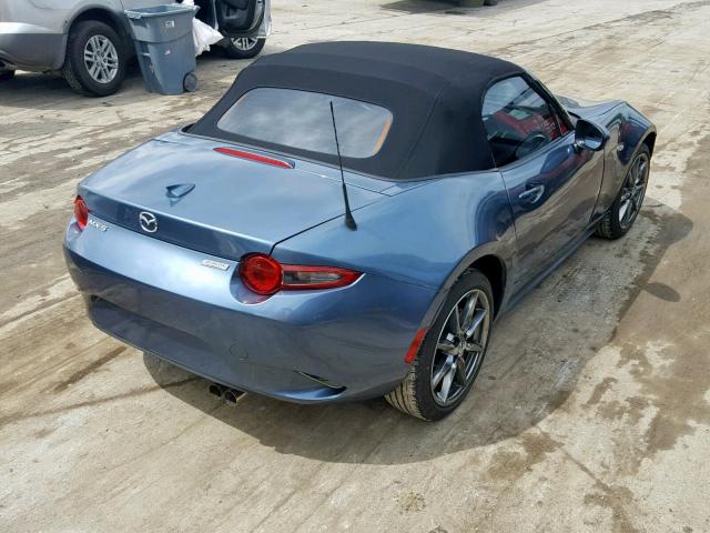 JM1NDAD7XG0102214 - 2016 MAZDA MX-5 MIATA BLUE photo 4