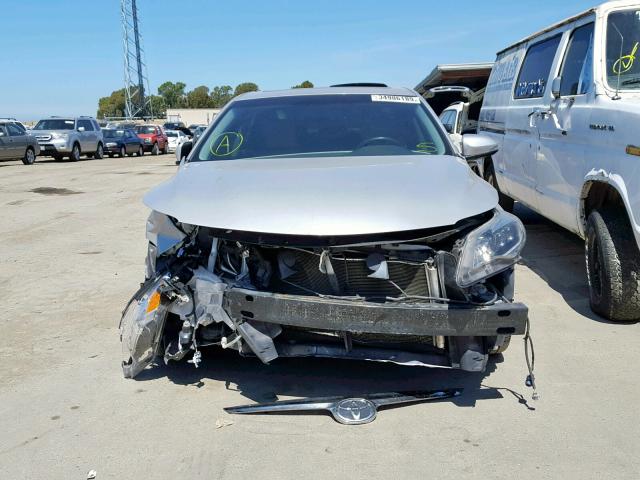 4T1BK1EB3DU012785 - 2013 TOYOTA AVALON BAS SILVER photo 9