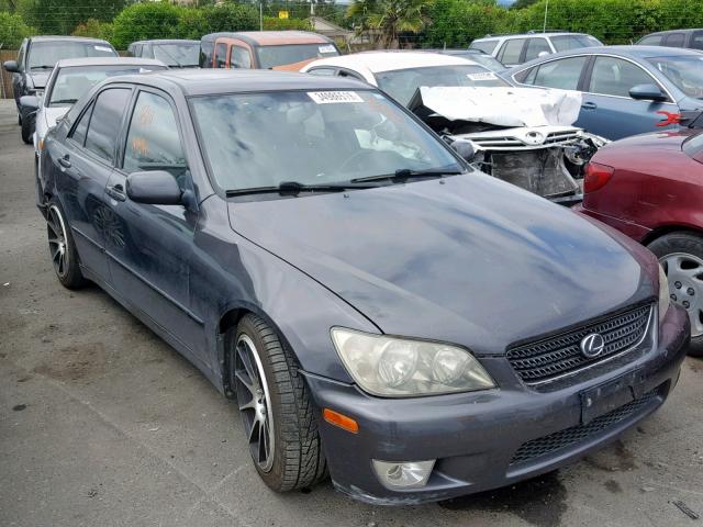 JTHBD192930080781 - 2003 LEXUS IS 300 CHARCOAL photo 1