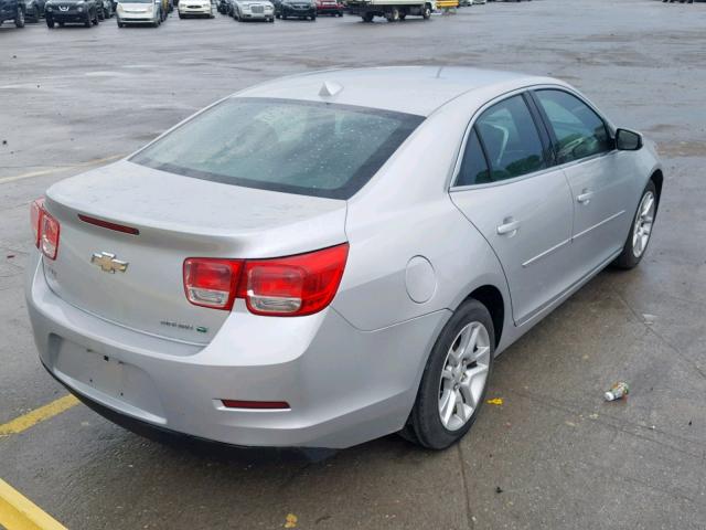 1G11D5SR1DF338259 - 2013 CHEVROLET MALIBU 1LT 银色 照片 4