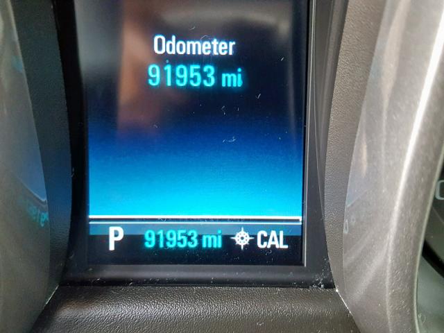 1G11D5SR1DF338259 - 2013 CHEVROLET MALIBU 1LT 银色 照片 8