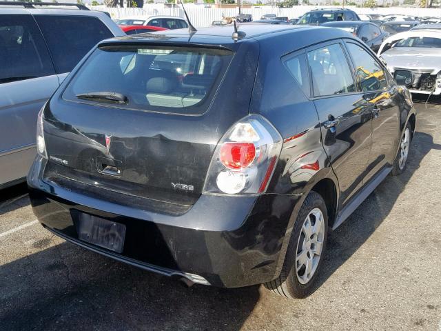 5Y2SP67089Z460464 - 2009 PONTIAC VIBE BLACK photo 4