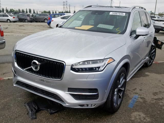 YV4A22PKXJ1205447 - 2018 VOLVO XC90 T6 SILVER photo 2