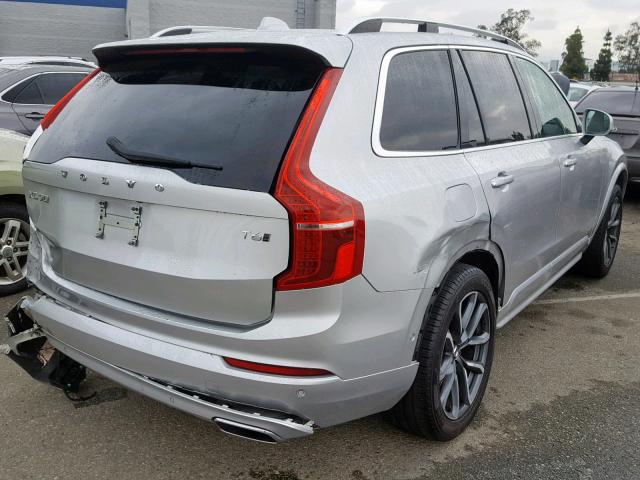 YV4A22PKXJ1205447 - 2018 VOLVO XC90 T6 SILVER photo 4