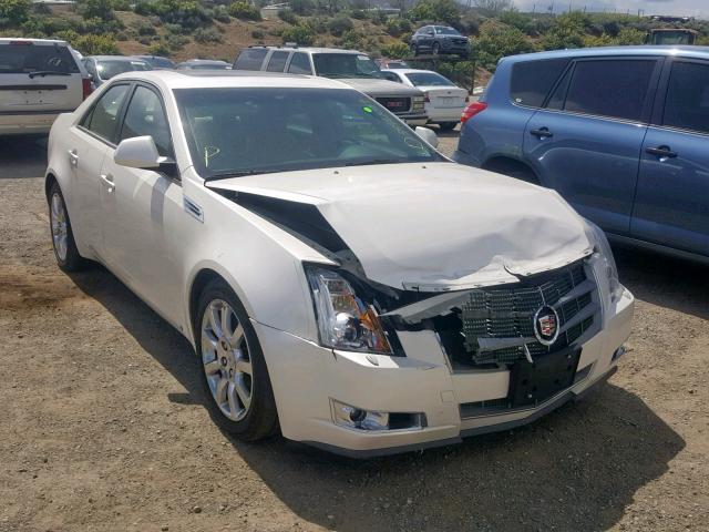 1G6DT57V180141228 - 2008 CADILLAC CTS HI FEA WHITE photo 1