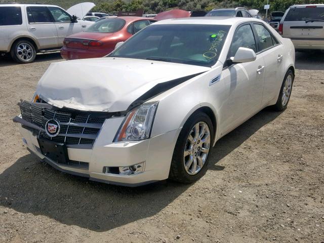 1G6DT57V180141228 - 2008 CADILLAC CTS HI FEA WHITE photo 2