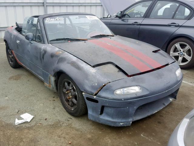 JM1NA3518M1238734 - 1991 MAZDA MX-5 MIATA CHARCOAL photo 1