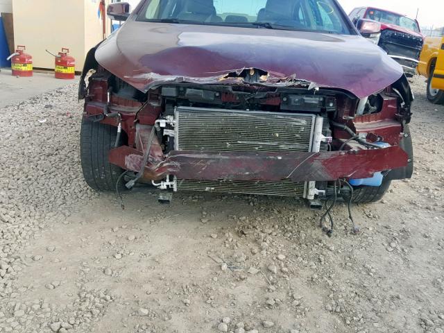 1G4GB5G38FF222938 - 2015 BUICK LACROSSE BURGUNDY photo 9