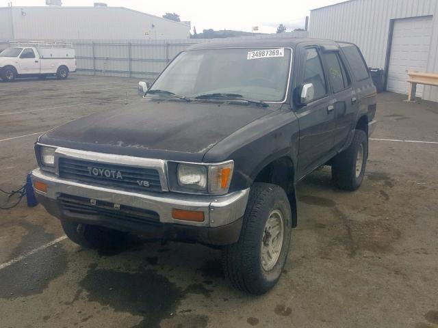 JT3VN29VXM0009428 - 1991 TOYOTA 4RUNNER VN BLACK photo 2