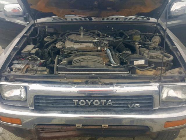 JT3VN29VXM0009428 - 1991 TOYOTA 4RUNNER VN BLACK photo 7