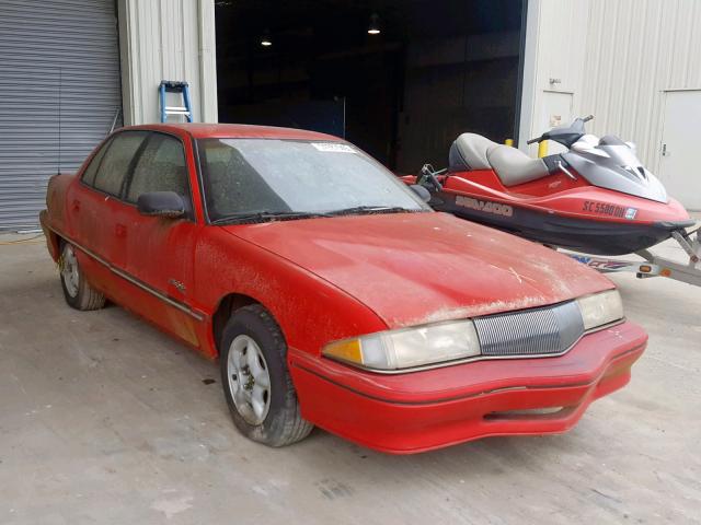 1G4NV55M6SC426899 - 1995 BUICK SKYLARK GR RED photo 1