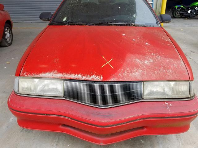 1G4NV55M6SC426899 - 1995 BUICK SKYLARK GR RED photo 7