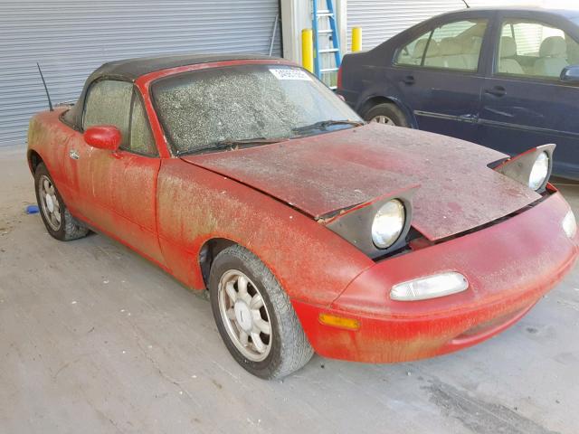 JM1NA3515M0228748 - 1991 MAZDA MX-5 MIATA RED photo 1