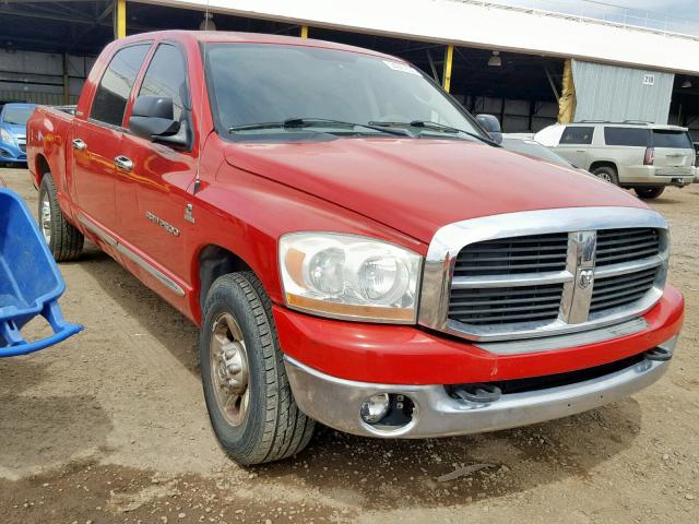 3D7KR29C96G135558 - 2006 DODGE RAM 2500 RED photo 1