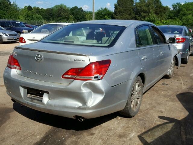 4T1BK36BX5U010253 - 2005 TOYOTA AVALON XL SILVER photo 4